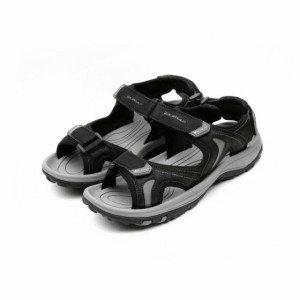 Orlimar Men's Black Spiked Golf Sandals, Size 12