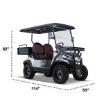 Kandi America Electric 2 Passenger Golf Cart