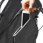 IZZO Ultra Lite Black Golf Stand Bag