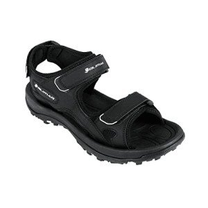 Orlimar Men's Black Spiked Golf Sandals, Size 12