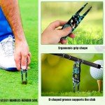 Foldable Golf Divot Repair Tool & Ball Marker