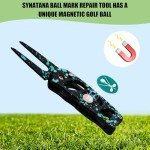Foldable Golf Divot Repair Tool & Ball Marker