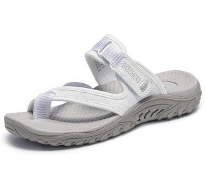 Skechers Women's Reggae Seize Sandal - White