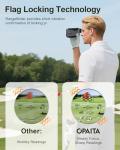 Opaita Magnetic Golf Rangefinder with Slope & Vibration