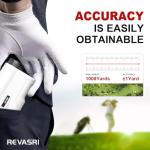 REVASRI Laser Golf Rangefinder with Slope & Vibration