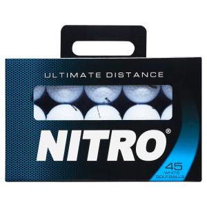 Nitro Golf Ultimate Distance 45-Pack White Balls