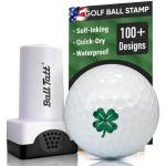 Four Leaf Clover Golf Ball Stamp Markers