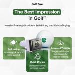 Four Leaf Clover Golf Ball Stamp Markers