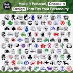 Four Leaf Clover Golf Ball Stamp Markers