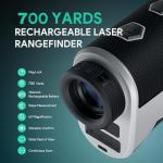 Slope Golf Rangefinder, 1000 Yard USB Rechargeable