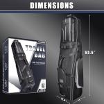 Champkey Airline Golf Travel Bag with Lock