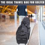 Champkey Airline Golf Travel Bag with Lock