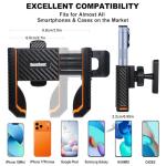 Magnetic Golf Cart Phone Holder for All Phones