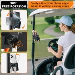 Magnetic Golf Cart Phone Holder for All Phones