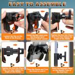Magnetic Golf Cart Phone Holder for All Phones
