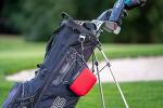 Golf Club and Ball Cleaning Bag, Waterproof Red