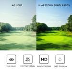 Arttodo UV Polarized Golf Sunglasses for Everyone