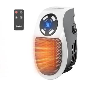 GiveBest Programmable Electric Space Heater with Remote