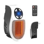 450W Electric Space Heater with Remote and Timer