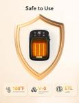Brightown 800W Electric Heater with Remote Control