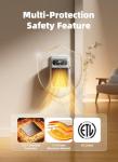Brightown 800W Remote Control Electric Wall Heater