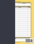 Fridge Temp Log Book for Home and Business