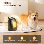 Kismile Portable Ceramic Space Heater with Thermostat