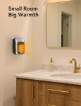 Brightown Indoor Plug-In Wall Heater with Remote