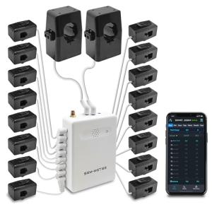 Smart Home Energy Monitor with 16 Circuit Sensors