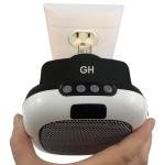 Mini Wall-Mount Indoor Heater with Thermostat & Remote