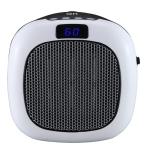 750-Watt Wall Mount Electric Space Heater with Timer