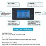 100A Multi-Function Power Monitor with LCD Display