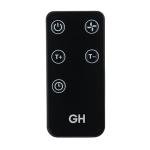 Mini Wall-Mount Indoor Heater with Thermostat & Remote