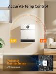 Dreo Smart Wall Heater with Remote and Alexa Compatibility