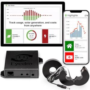 Eyedro Real-Time Home Energy Monitor with Sensors