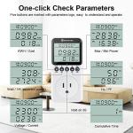 KETOTEK Energy Usage Monitor with LCD Display