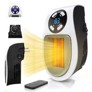 450W Smart Mini Space Heater with Remote Control