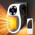 Compact Electric Space Heater with Remote Control
