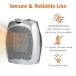 Amazon Basics Portable Ceramic Space Heater
