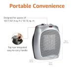 Amazon Basics Portable Ceramic Space Heater