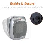Amazon Basics Portable Ceramic Space Heater
