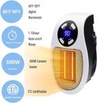 450W Smart Mini Space Heater with Remote Control