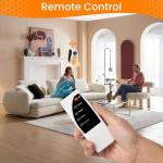 Portable Mini Plug-in Heater with Remote Control