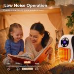 Portable Mini Plug-in Heater with Remote Control