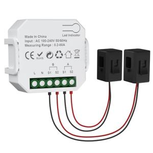 eMylo WiFi Power Monitor 2 Channel 80A