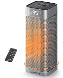 Gaiatop Portable Electric Heater with Remote Control
