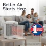 Lasko 1500W Portable Ceramic Space Heater, 2 Heat Settings