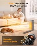 Gaiatop Portable Electric Heater with Remote Control