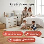 Lasko 1500W Portable Ceramic Space Heater, 2 Heat Settings