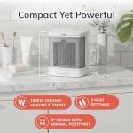 Lasko 1500W Portable Ceramic Space Heater, 2 Heat Settings